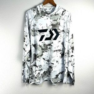 Simms Solarflex Camo Hoody Sz XL